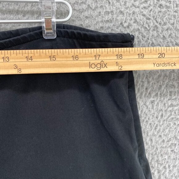 Eileen Fisher Pants Womens Extra Large Black Tapered Leg Stretch Ankle Career - Picture 8 of 11